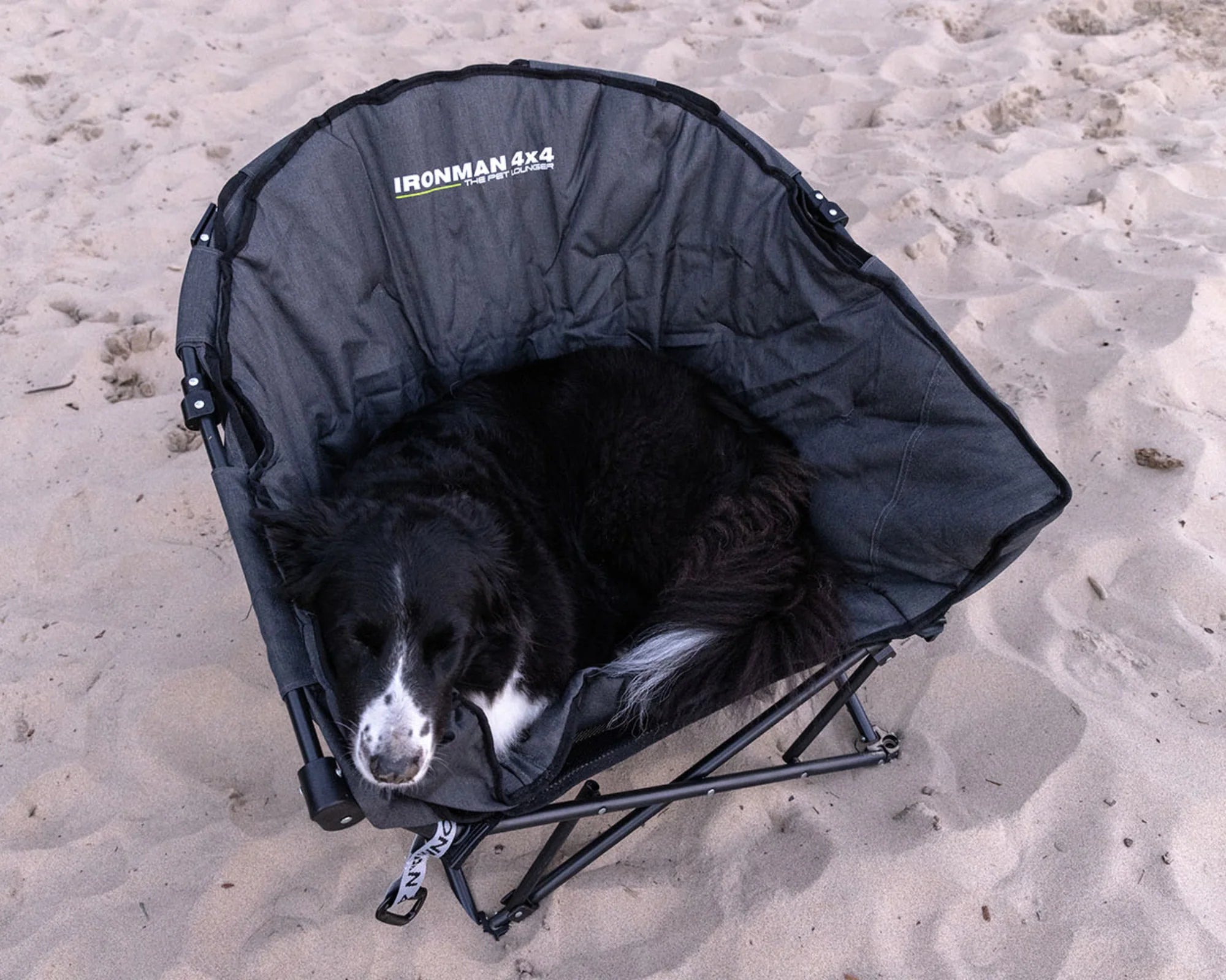 Iron Man - The Pet Lounger | Quick Fold Dog Camp Chair