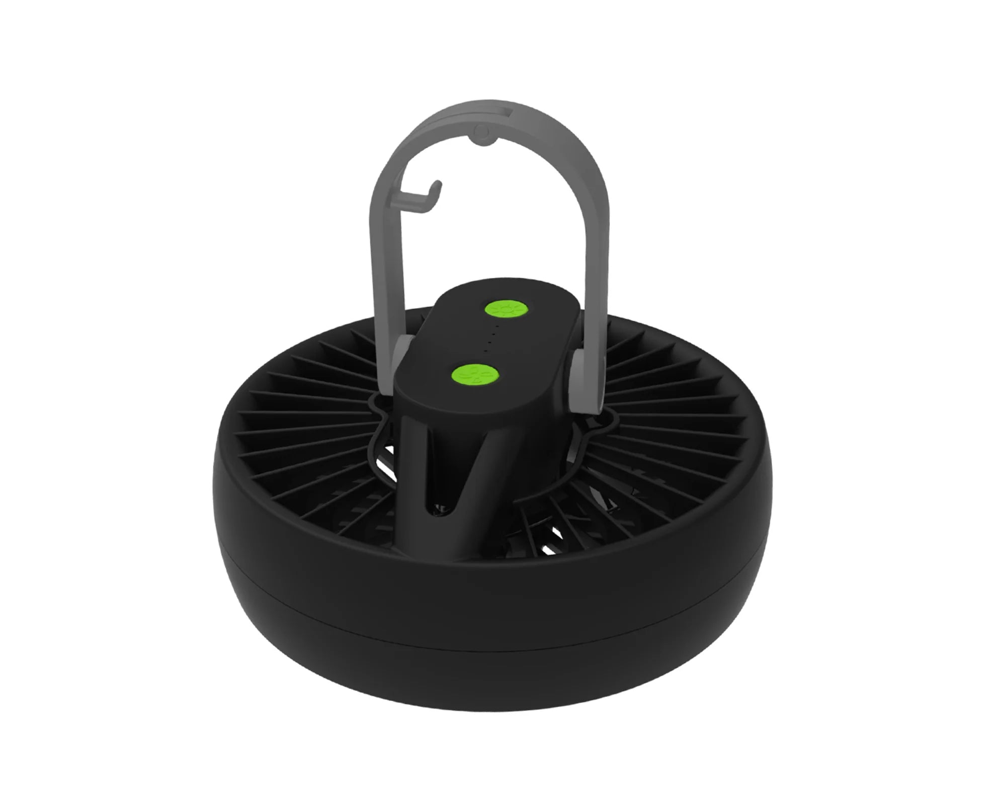 Iron Man - Rechargeable Hi-Flow Tent Fan and LED Light