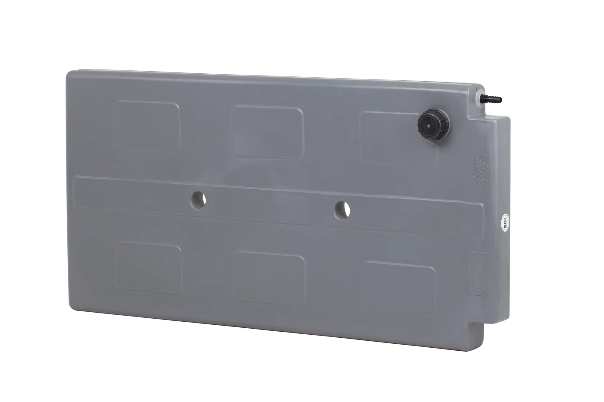 Iron Man - 50L Roof Rack Water Tank with Barbed Outlet - 13 Gal