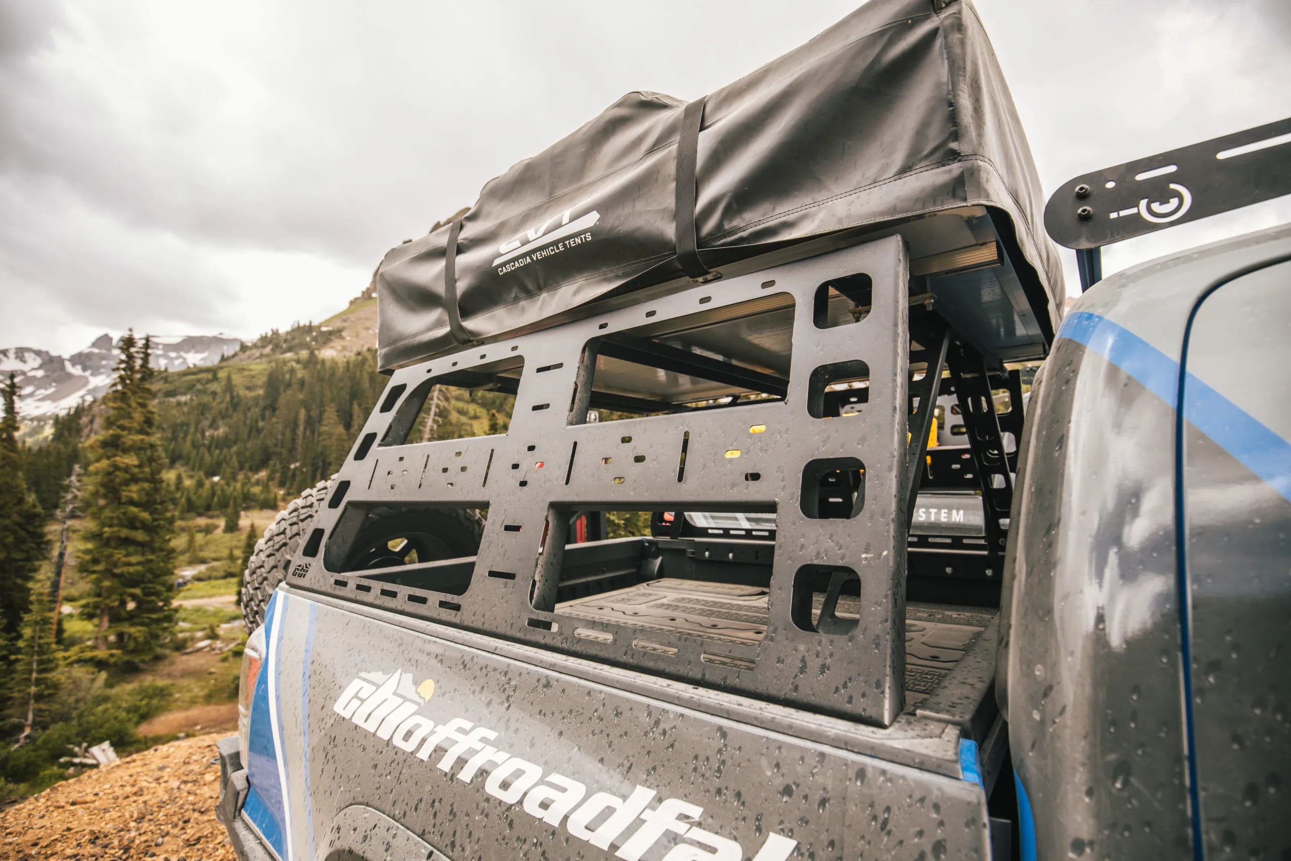 CBI - Roof Rack Height Bed Rack - Toyota Tacoma 2005-2023