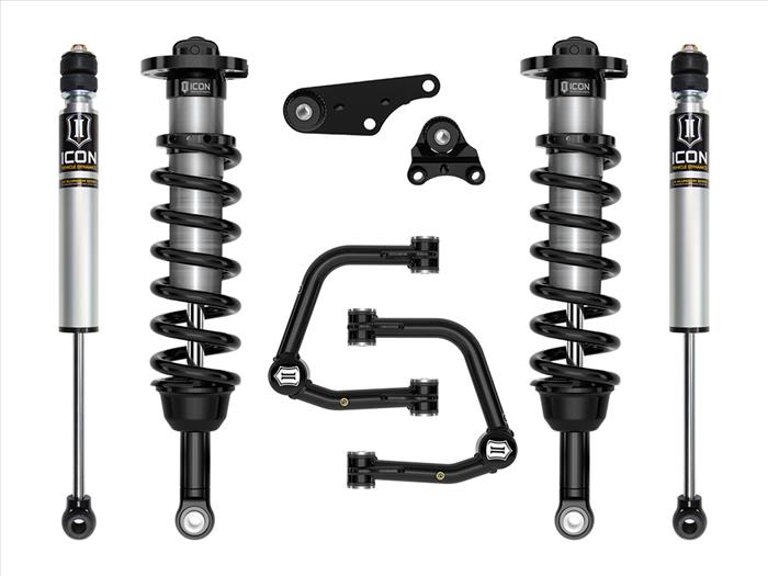 Icon - Stage 2 Suspension System, Tubular UCA 1.25-3" Lift - Toyota Tacoma 2024-Current