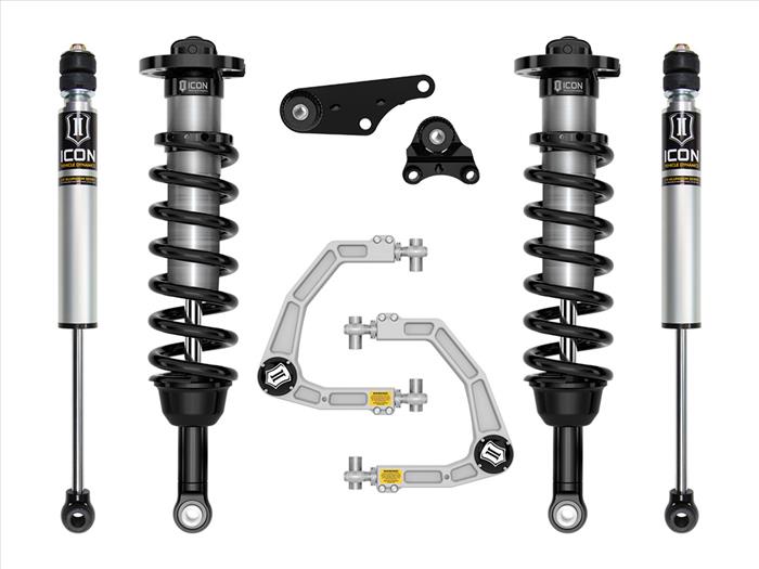 Icon - Stage 2 Suspension System, Billet UCA 1.25-3" Lift - Toyota Tacoma 2024-Current