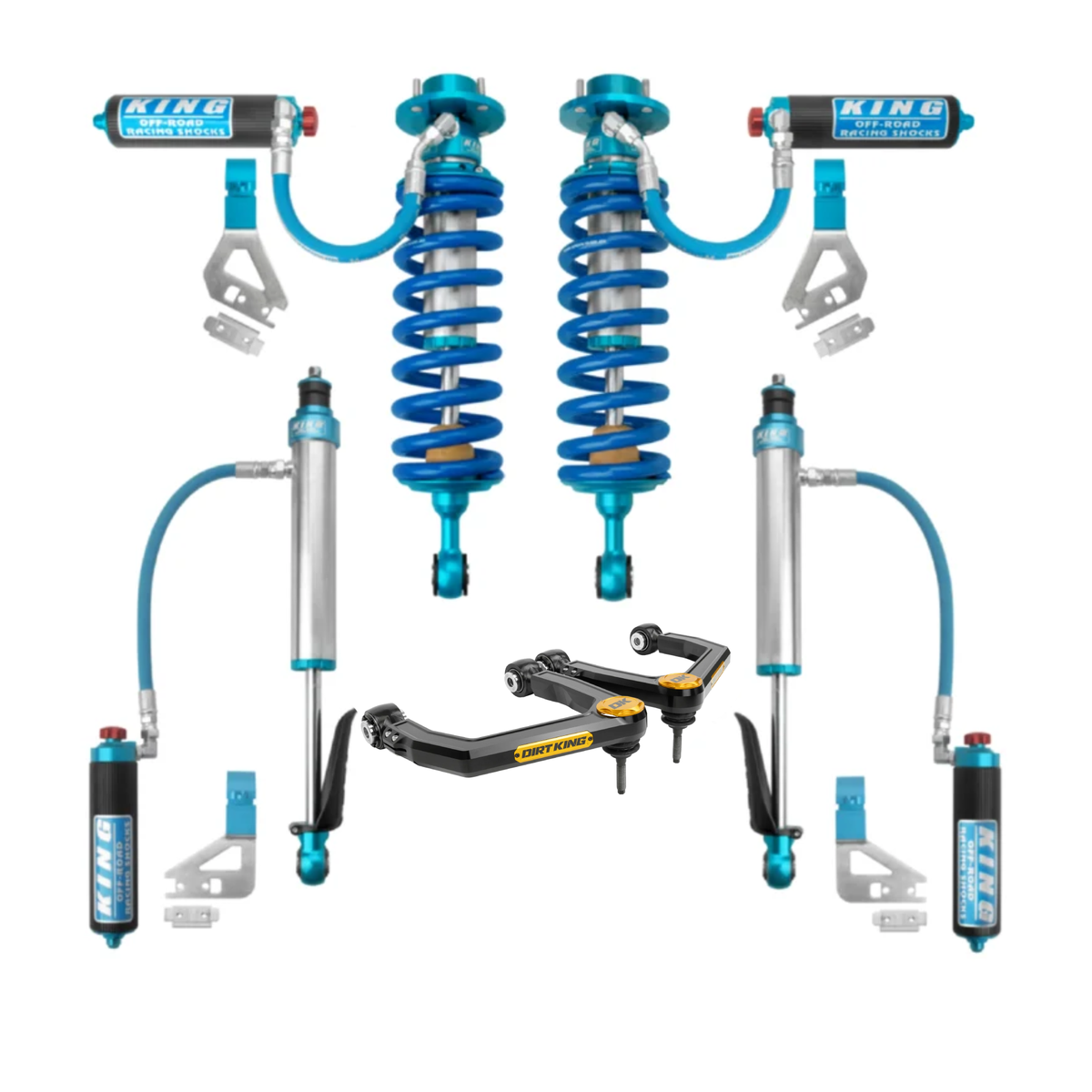 KING - 2.5 Performance Suspension Kit with Dirt King UCAs - Toyota Tundra 2022-Current