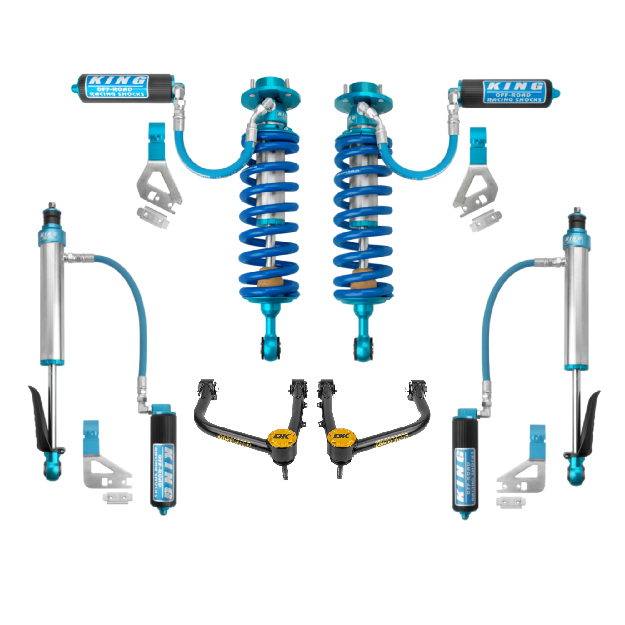 KING 2.5 Performance Suspension Kit with Dirt King UCAs - Toyota Tundra 2022-Current
