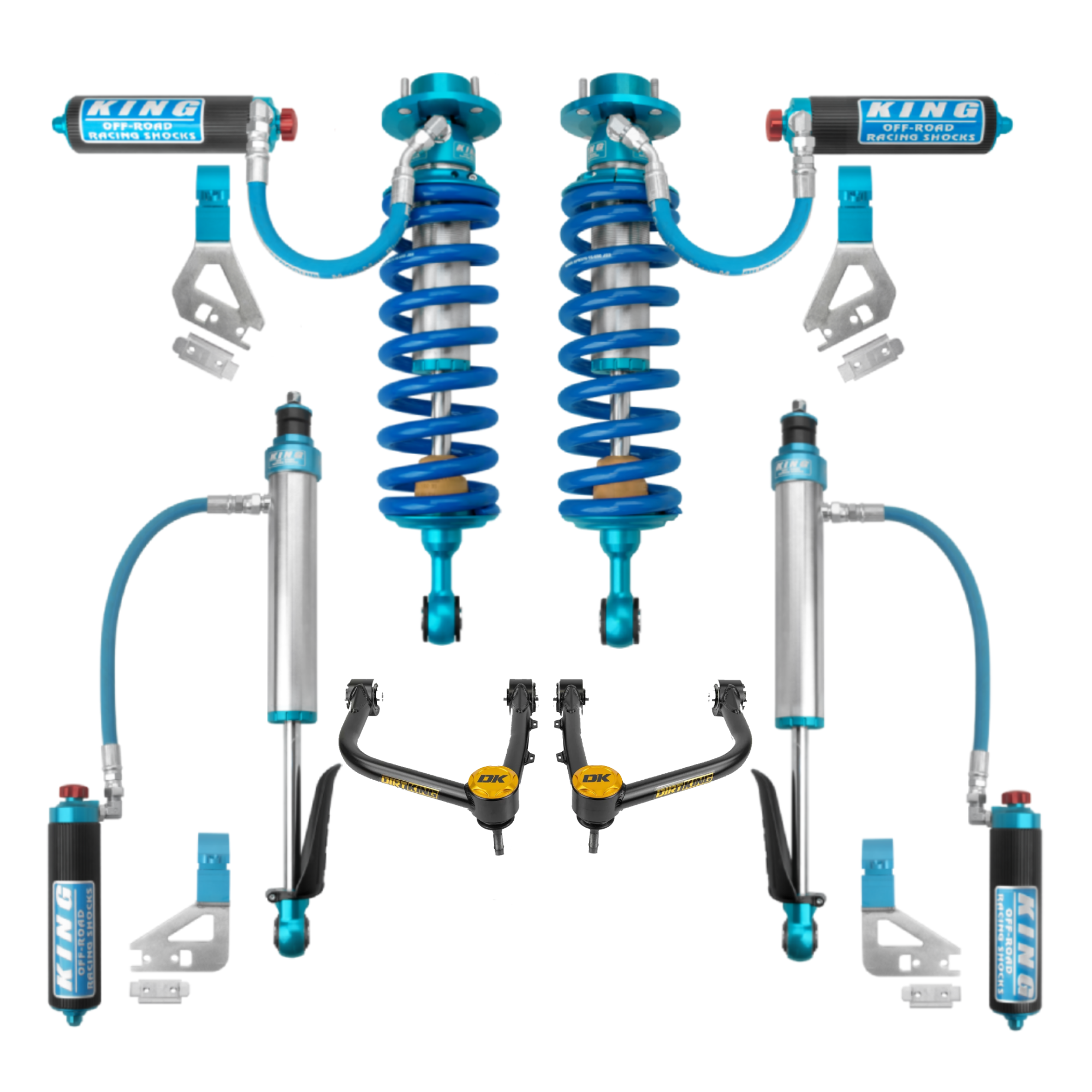 KING 2.5 Performance Suspension Kit with Dirt King UCAs - Toyota Tundra 2022-Current