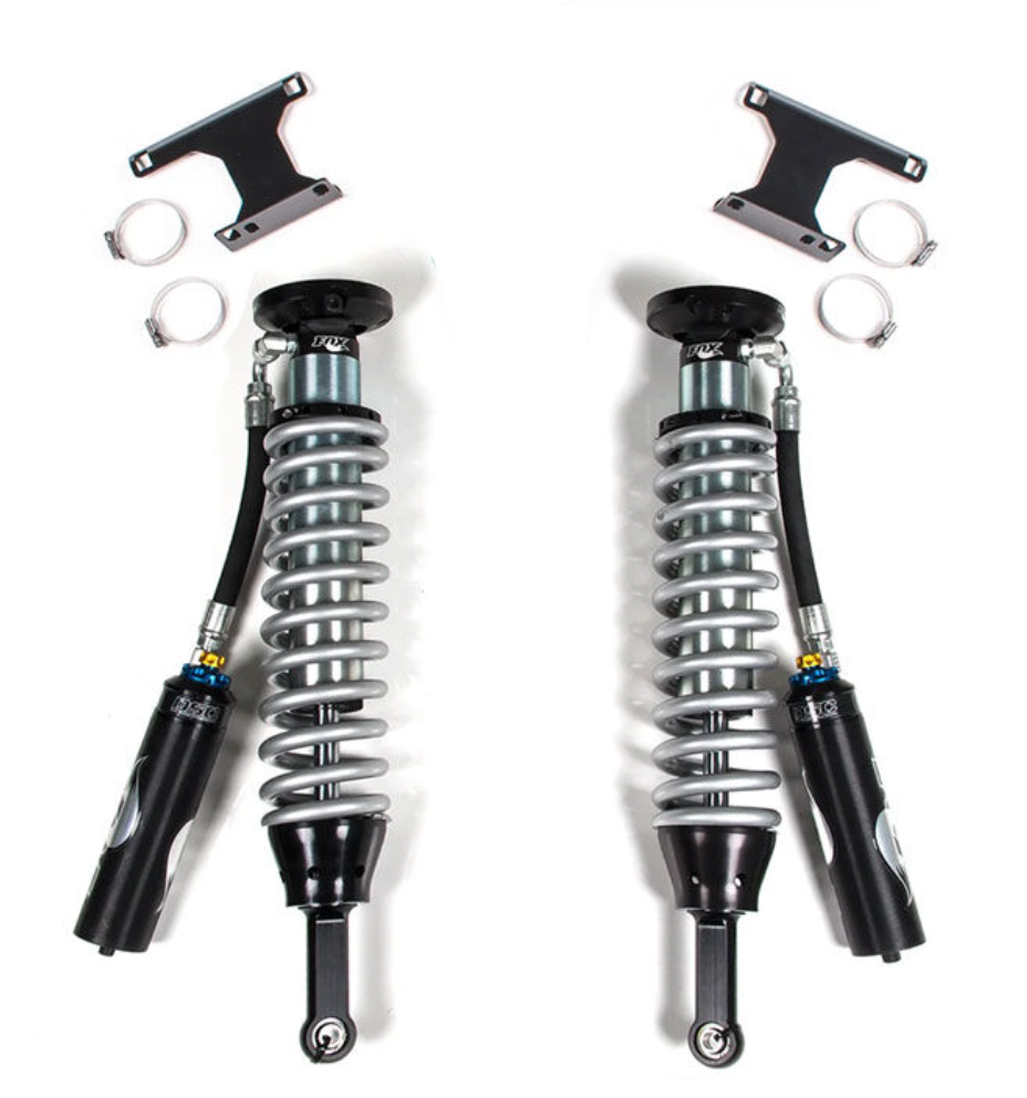 Fox - Front PERFORMANCE ELITE SERIES 2.5 COIL OVER 4wd & 2wd Prerunner RESERVOIR SHOCK (PAIR) ADJUSTABLE- Toyota Tacoma 2005-2023