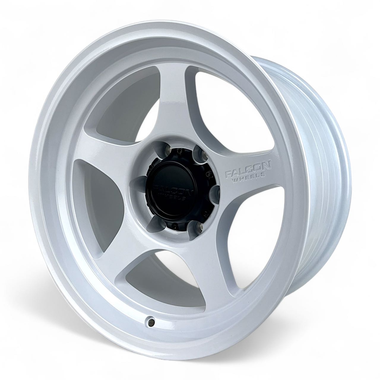 T2 - White 17x9 - Premium Wheels from Falcon Off-Road Wheels - Just $270! Shop now at Falcon Off-Road Wheels 