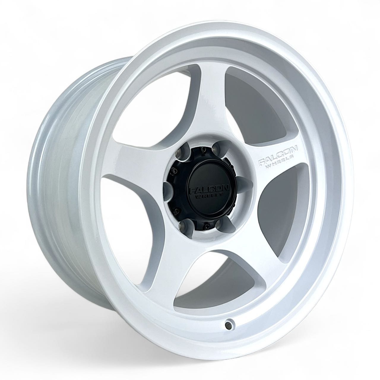 T2 - White 17x9 - Premium Wheels from Falcon Off-Road Wheels - Just $270! Shop now at Falcon Off-Road Wheels 