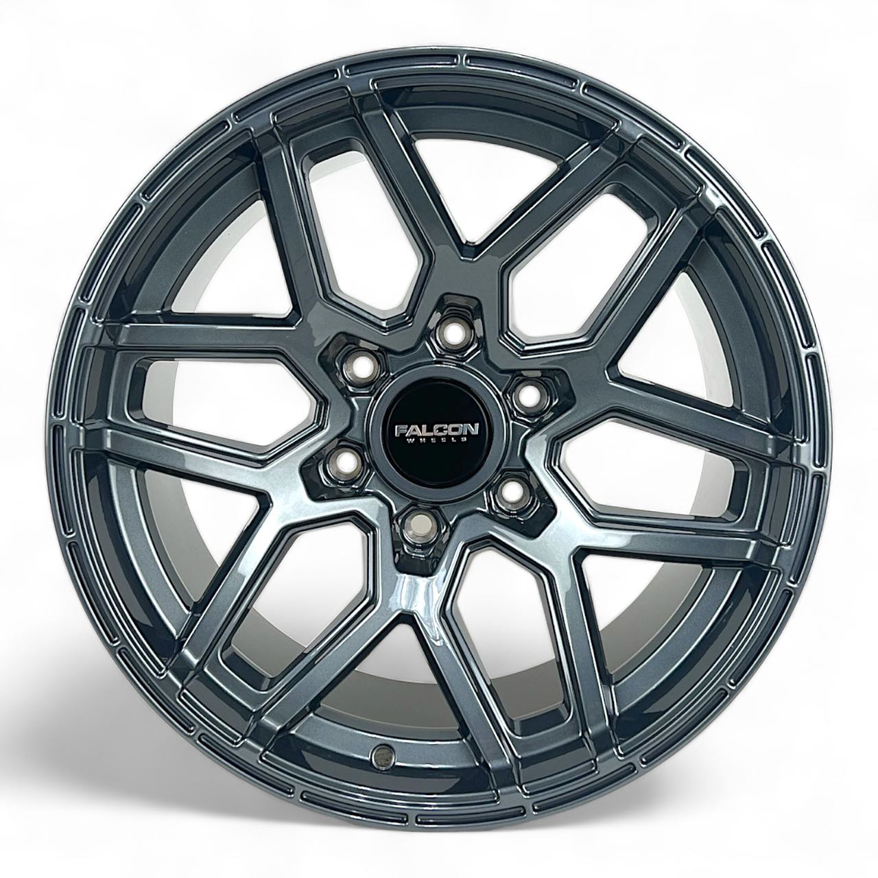 T9 Atlas -Gloss Gunmetal - Premium Wheels from Falcon Off-Road Wheels - Just $295! Shop now at Falcon Off-Road Wheels 