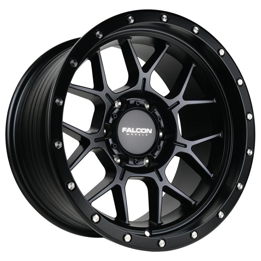 Falcon Wheels - TX  TITAN MATTE BLACK