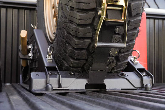 DV8 Off Road - Truck Bed Universal Tire Carrier & Accessory Mount