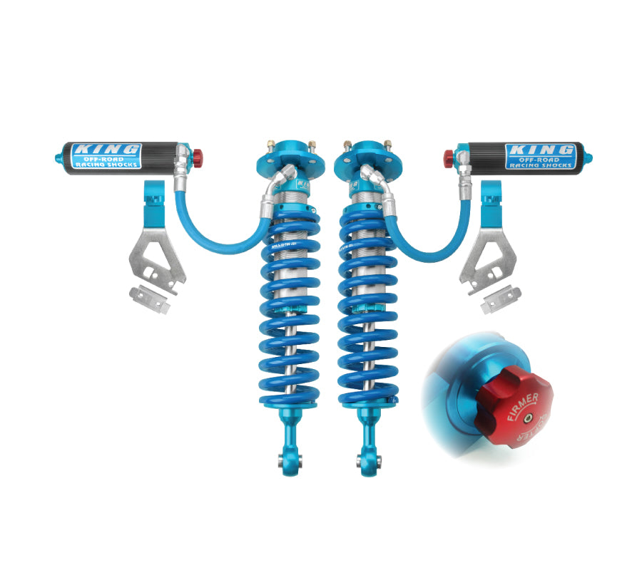 King - 2.5 Front Coilover Kit with Adjusters - Toyota Tundra 2022 - Current