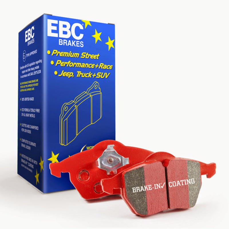 EBC 03-05 Porsche 911 (996) (Cast Iron Rotor only) 3.6 Carrera 4S Redstuff Front Brake Pads