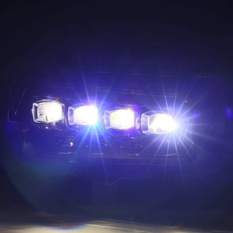 AlphaRex - NOVA Series LED Projector Headlights Alpha Black - Toyota 4Runner 2010 - 2013