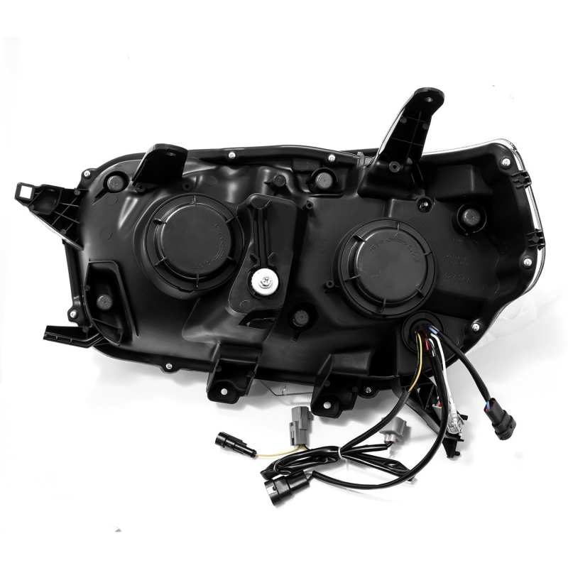 AlphaRex - LUXX Series Projector Headlights Alpha Black - Toyota 4Runner 2010 - 2013