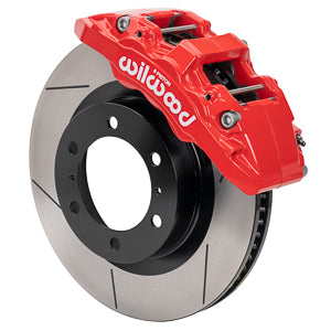 Wilwood - Aero6 DM Red Front Brake Kit Slotted - Toyota 4Runner 2014-2024