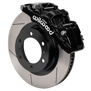 Wilwood - Aero6 DM Black Front Brake Kit Slotted - Toyota 4Runner 2010 - 2024