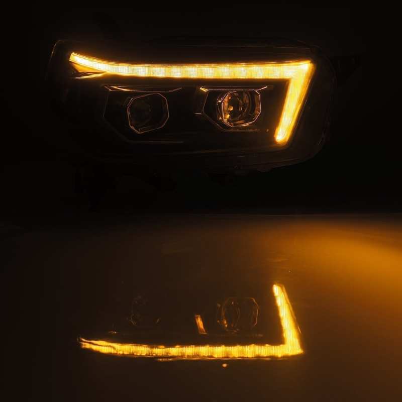 AlphaRex - LUXX Series Projector Headlights Black - Toyota 4Runner 2010-2013