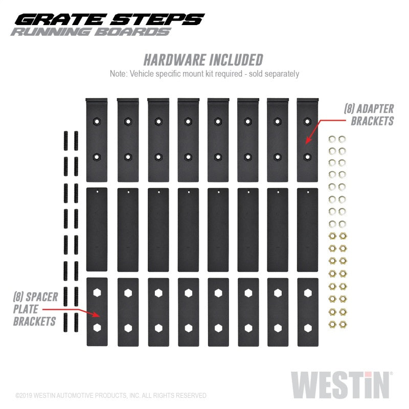 Westin - Grate Steps Running Boards - Toyota Tacoma 2024-Current