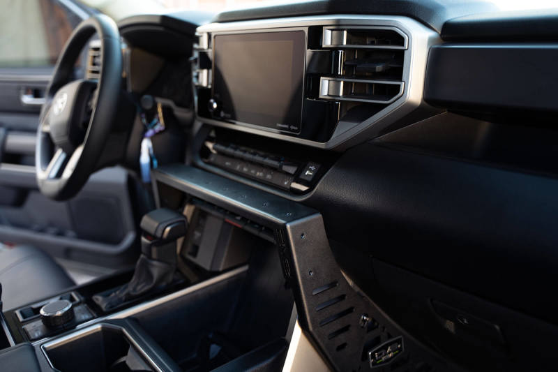 DV8 Offroad -  Center Console Molle Panels & Device Bridge -  Toyota Tundra 2022-Current