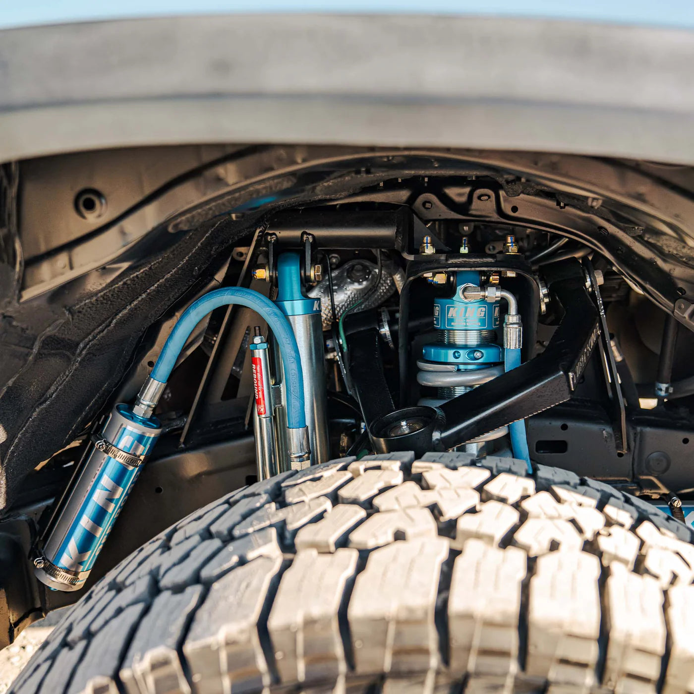 Dirt King - Kings Long Travel Spec Front Coilovers - Toyota Tacoma 2005 - 2023
