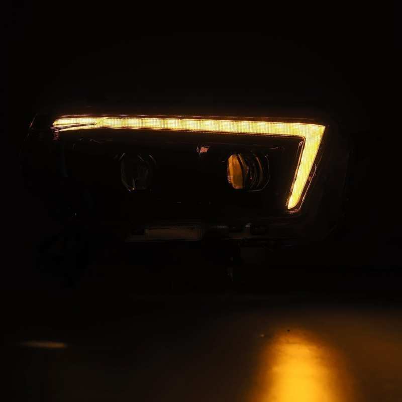 AlphaRex - LUXX Series Projector Headlights Alpha Black - Toyota 4Runner 2010 - 2013
