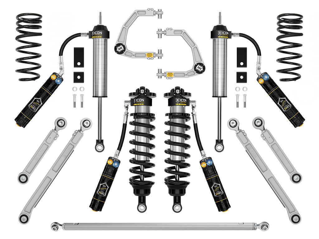 ICON Stage 3 CDXS billet taller rear lift suspension system for Toyota Tundra