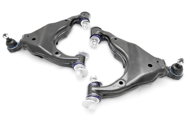SuperPro - Front Lower Control Arm Set - Camber & Caster Adjustable (Double Offset) - Toyota 4Runner 2010-2024ota 4Runner