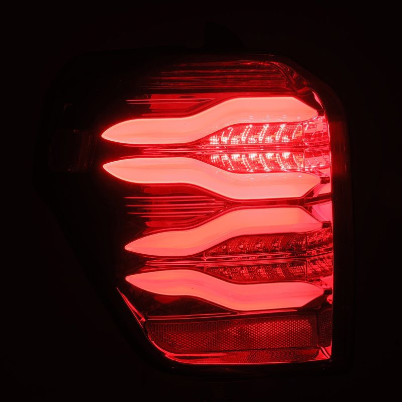 AlphaRex - PRO-Series LED Tail Lights Jet Black - Toyota 4Runner 2010-2024