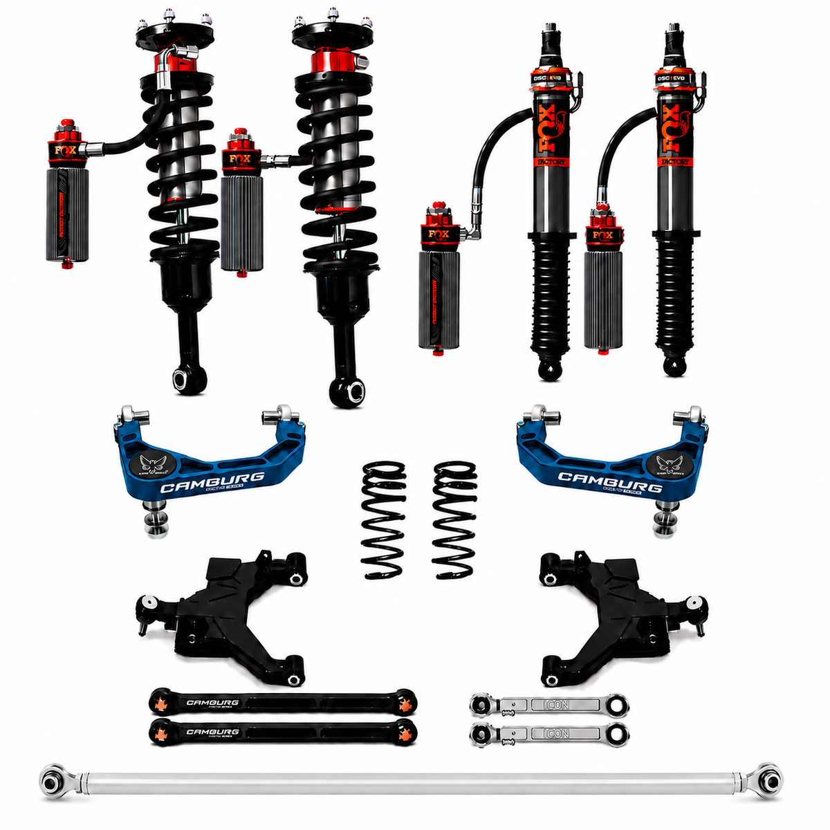 FOX 3.2 Factory Race + Camburg SLAPPER Performance Suspension System – Toyota Tacoma 2024–Current
