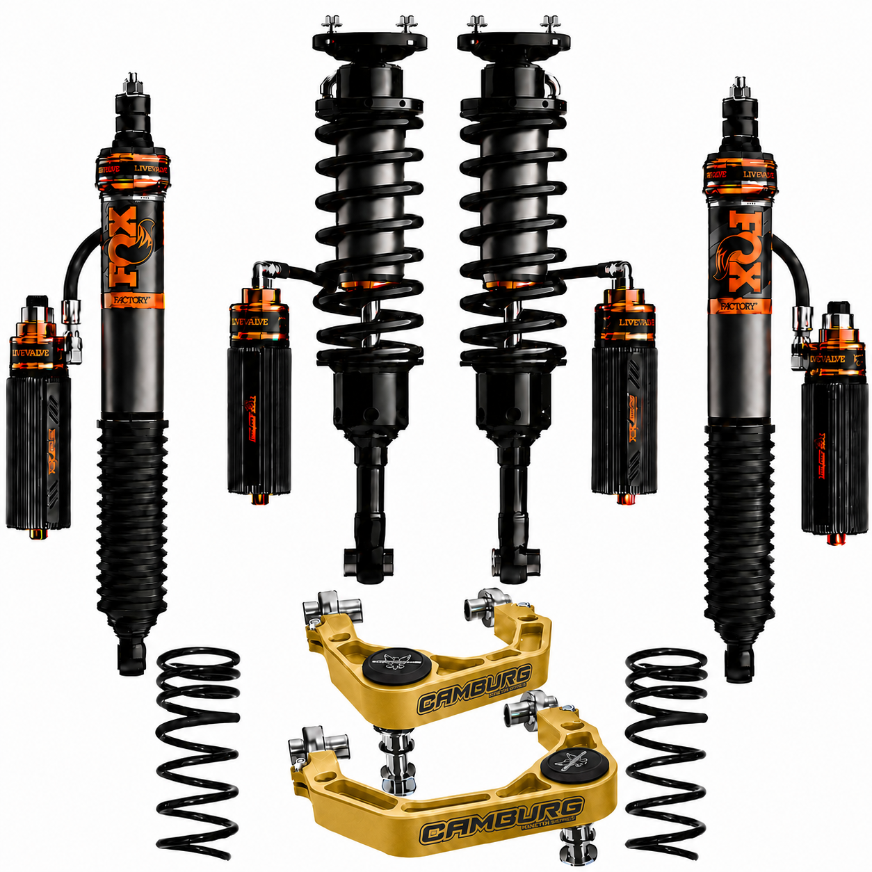 FOX - 3.2 Live Valve Premium Suspension System – Toyota Tacoma 2024–Current