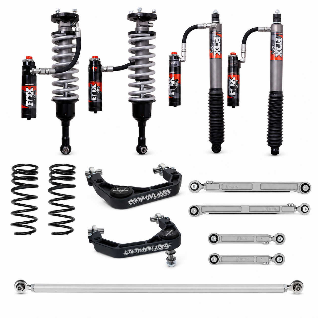 FOX - 2.5 Performance Elite Ultimate Suspension System – Toyota Tacoma 2024–Current