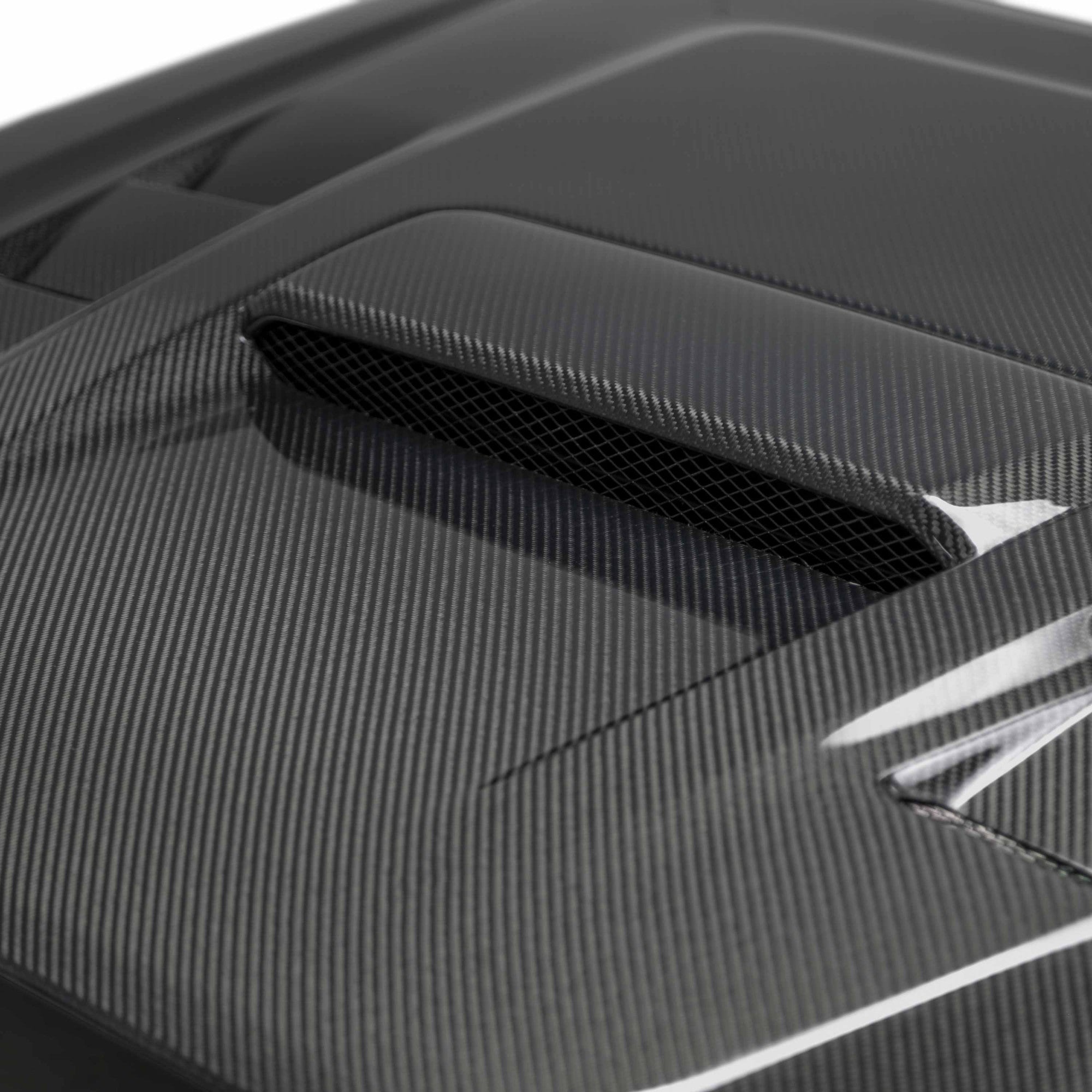 SEIBON CARBON - TS-Style Carbon Fiber Hood -  Toyota Tacoma 2016-2023