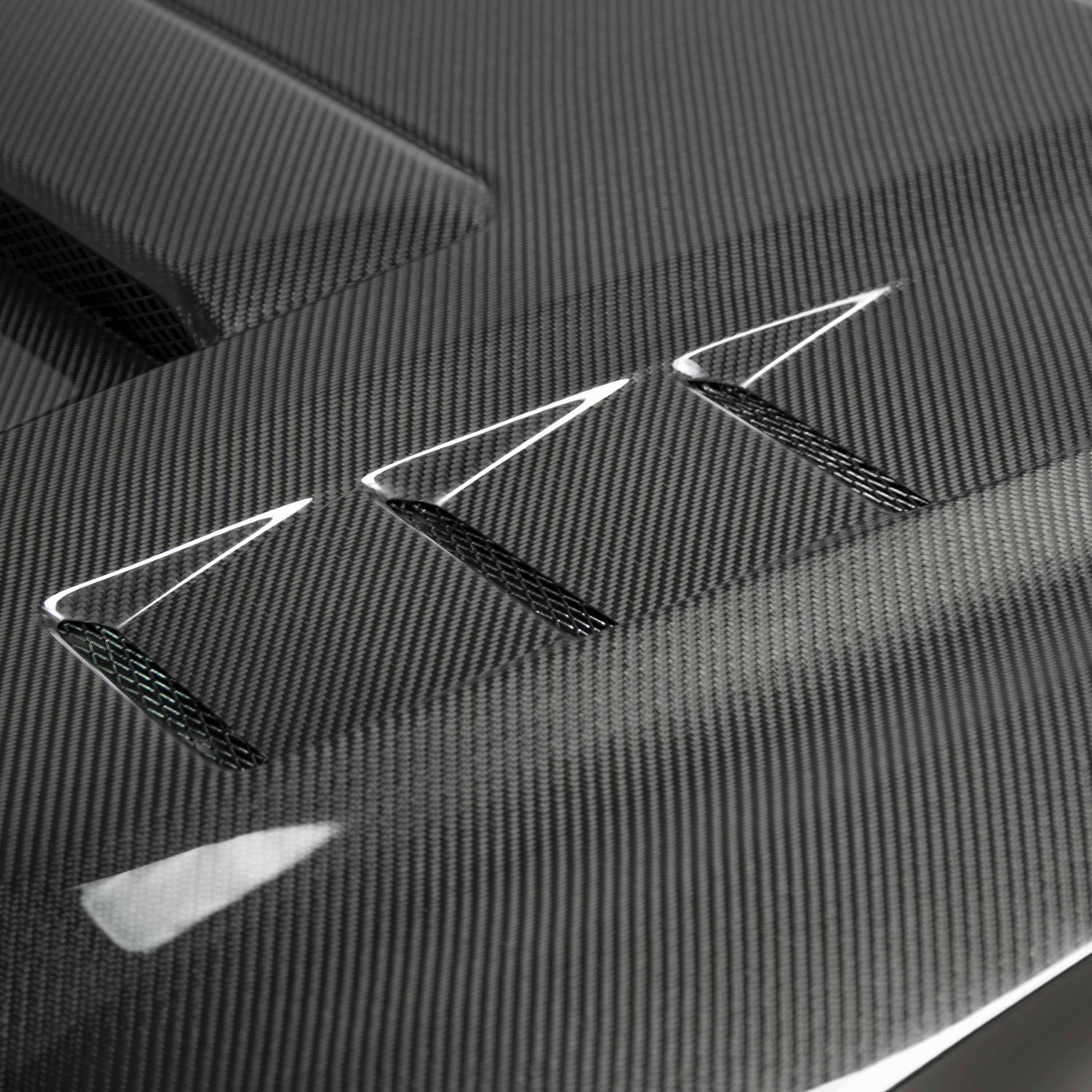 SEIBON CARBON - TS-Style Carbon Fiber Hood -  Toyota Tacoma 2016-2023