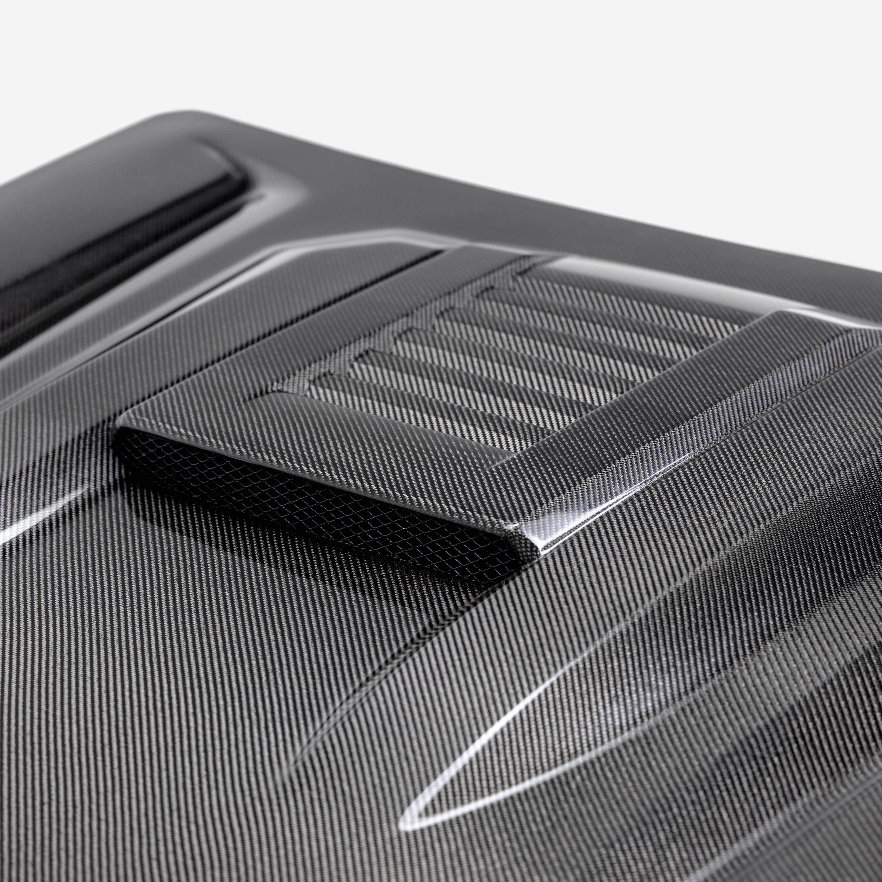 Seibon - TR Style Carbon Fiber Hood - Toyota Tacoma 2024 - Current