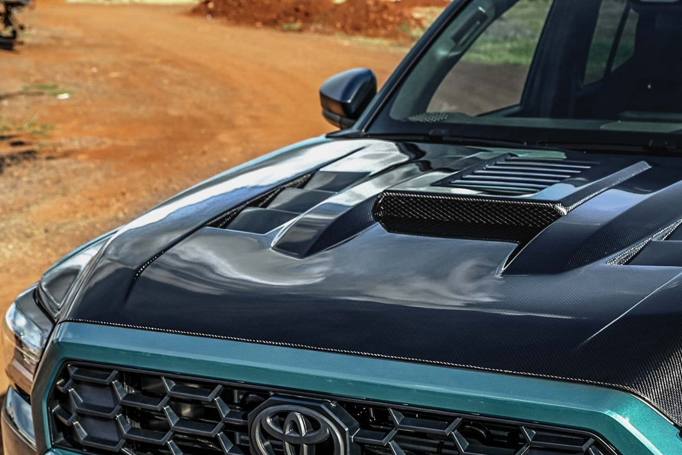 Seibon - TS Style Carbon Fiber Hood - Toyota 4Runner 2025-Current