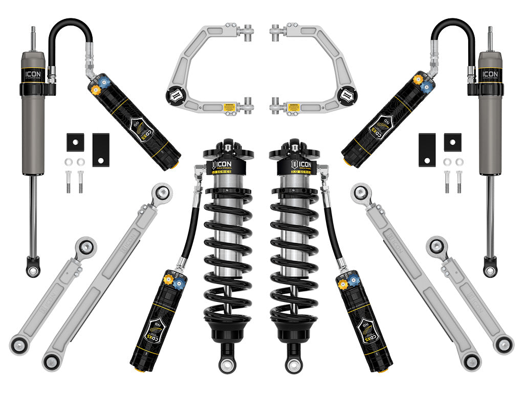 ICON Stage 1 3.0 billet CDXS suspension system for Toyota Tundra