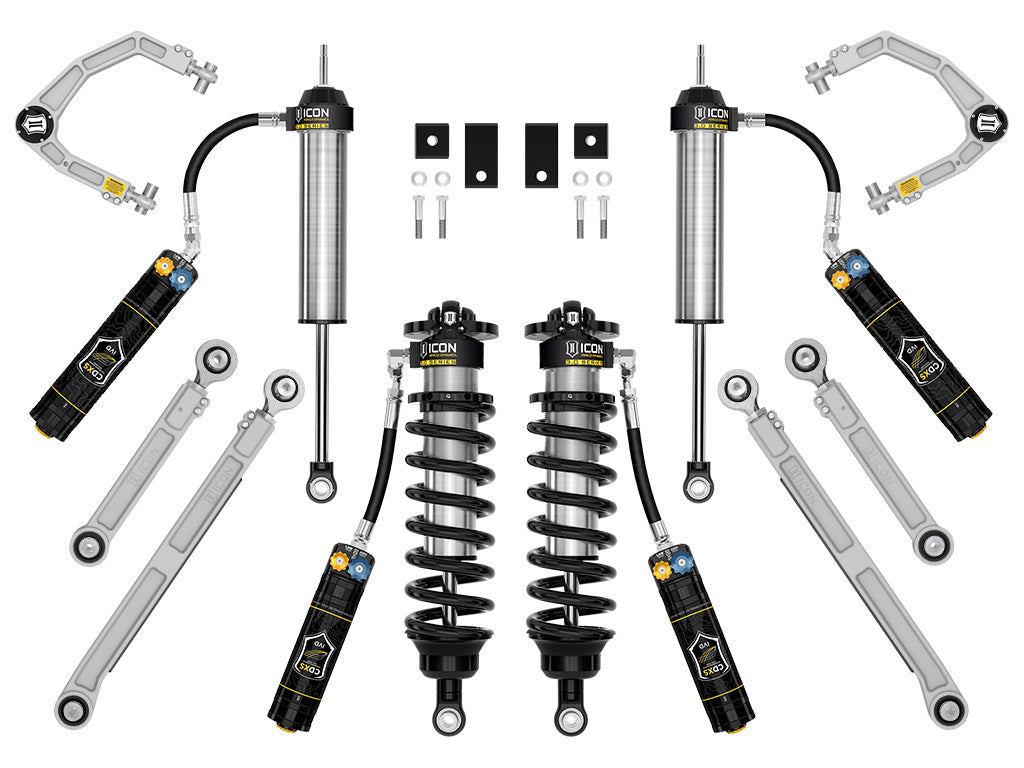 ICON Stage 2 CDXS suspension system for 2022-current Toyota Tundra with billet control arms