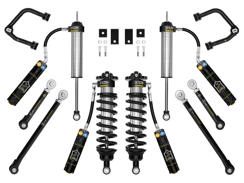 ICON Stage 2 CDXS suspension system for 2022-current Toyota Tundra with tubular control arms