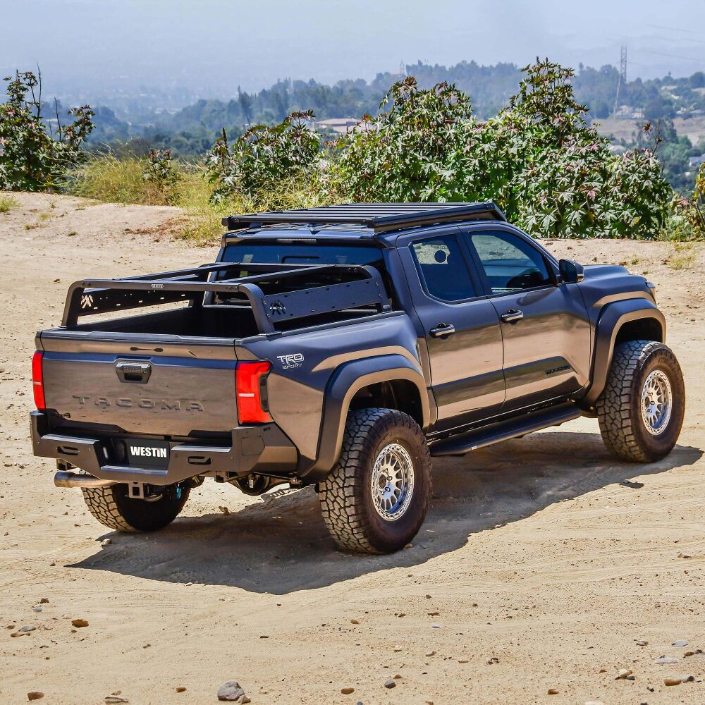 Westin - Mesa Roof Rack Textured Black - Toyota Tacoma 2024-Current