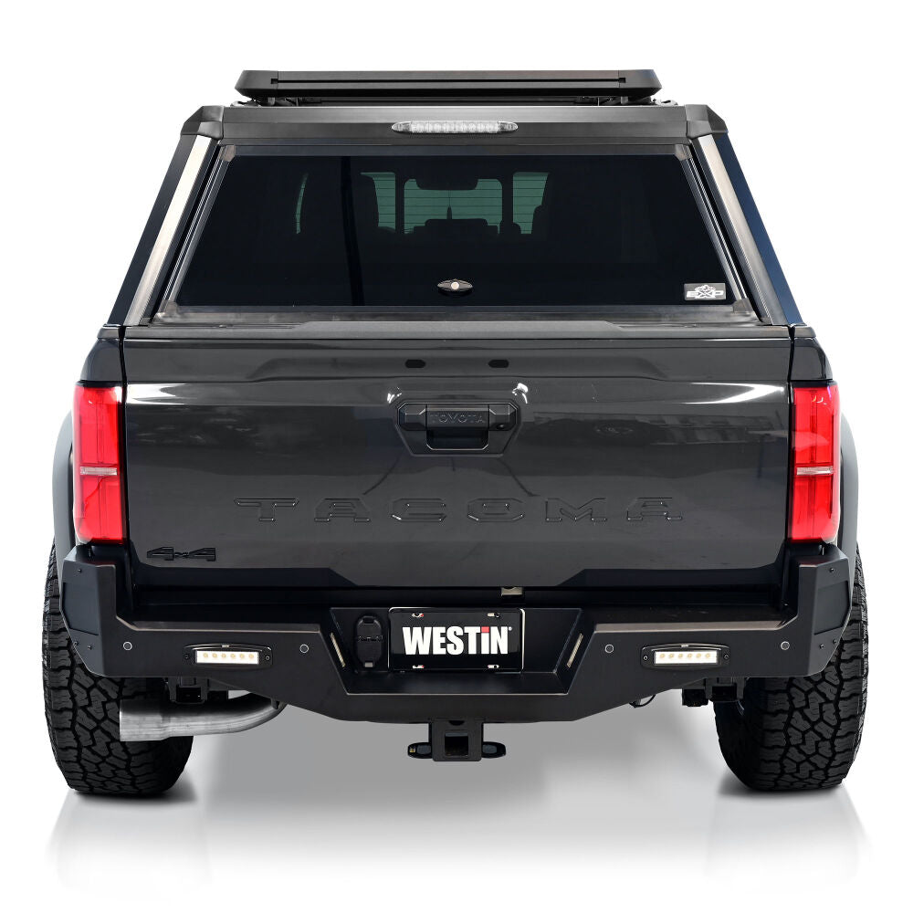 Westin -  Pro-Series Rear Bumper Textured Black - Toyota Tacoma 2024-Current