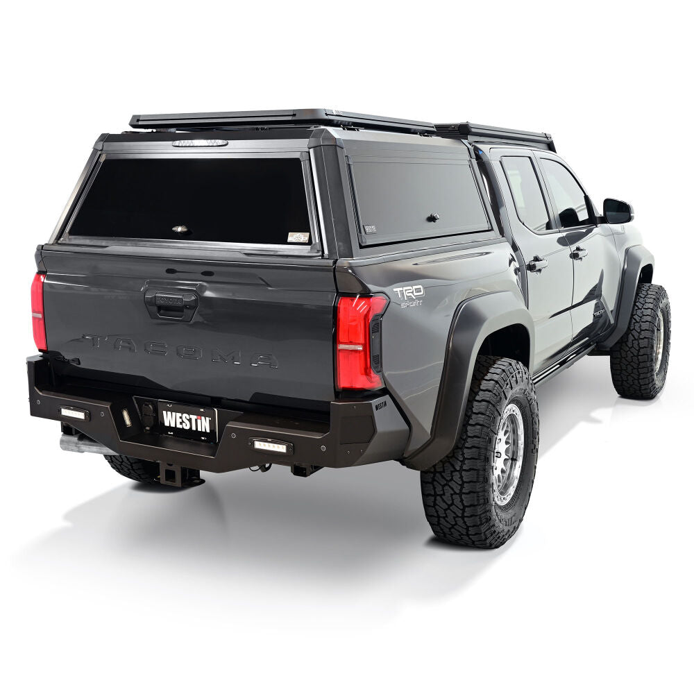 Westin -  Pro-Series Rear Bumper Textured Black - Toyota Tacoma 2024-Current