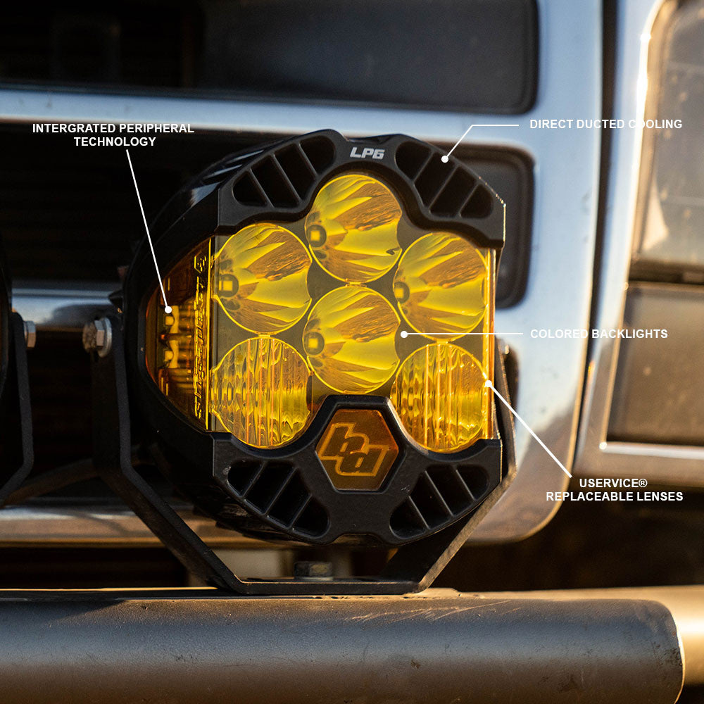 Baja Designs - LP6 Pro LED Auxiliary Light Pod - Universal