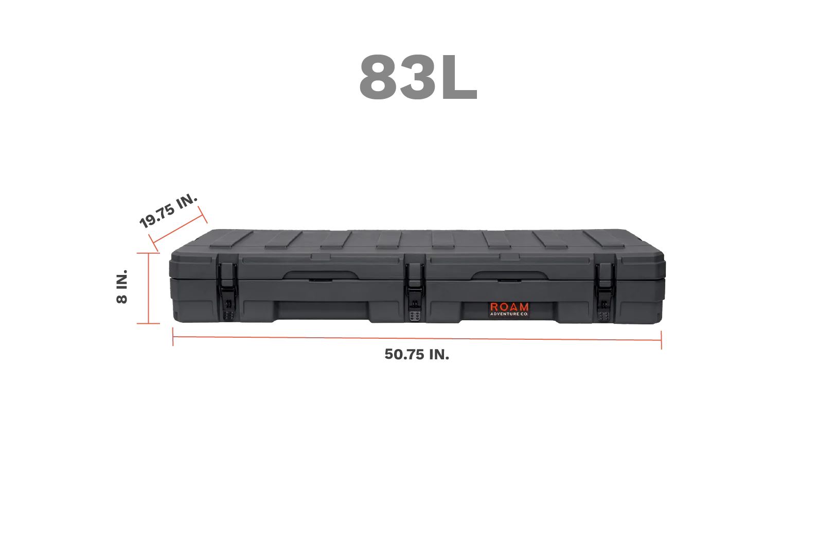 ROAM - 83L Rugged Case